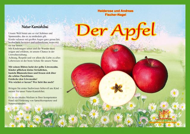 Natur-Kamishibai / Naturkamishibai - Der Apfel