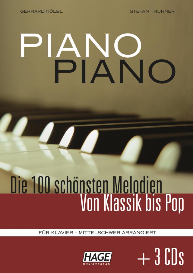 Piano Piano 1 mittelschwer + 3 CDs
