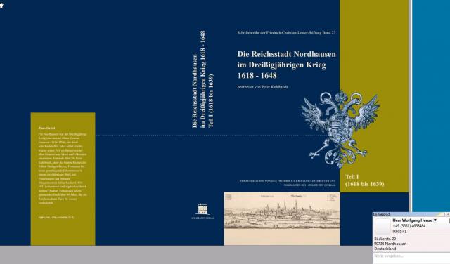 Die Reichsstadt Nordhausen im Dreißigjährigen Krieg 1618-1648