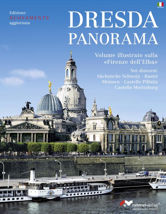 Dresden Panorama (Italienische Ausgabe) Volume illustrato sulla 