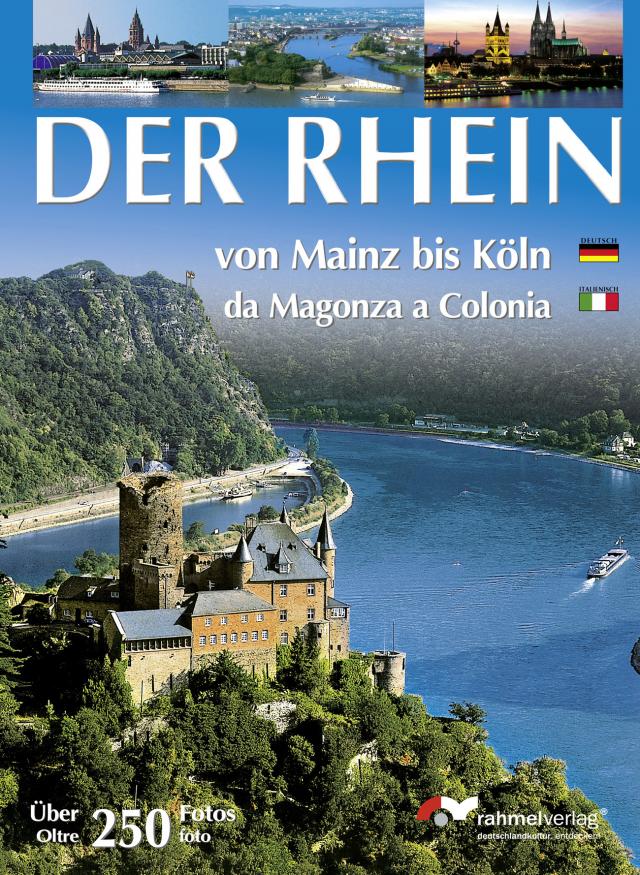 XXL-Book Rhein (Deutsch-Ital. Ausgabe) Der Rhein - von Mainz bis Köln / da Magonza a Colonia