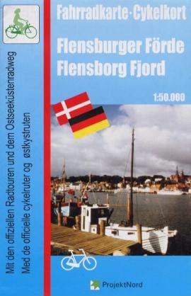 Fahrradkarte Flensburger Förde /Cykelkort Fjensborg Fjord