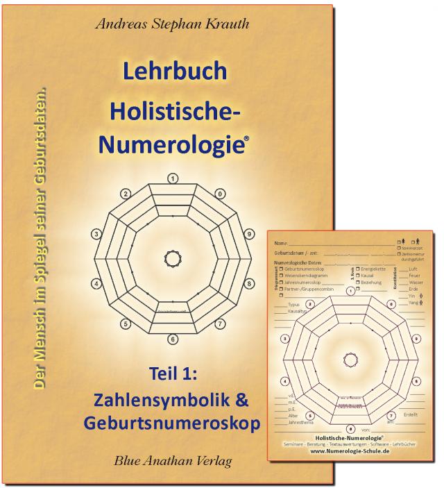 Lehrbuch Holistische-Numerologie Teil1 mit Diagrammblock