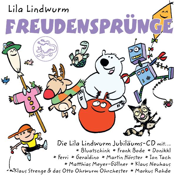 Lila Lindwurm - Freudensprünge