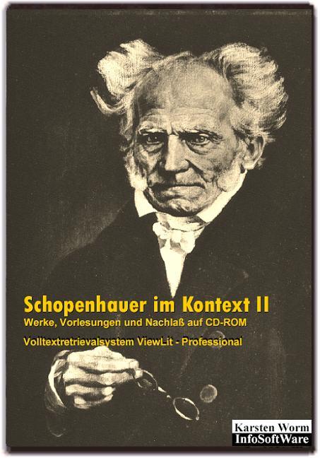 Schopenhauer im Kontext II - Werke, Vorlesungen und Nachlaß auf CD-ROM