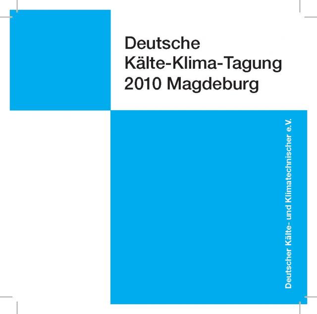 DKV Tagungsbericht / Deutsche Kälte-Klima-Tagung