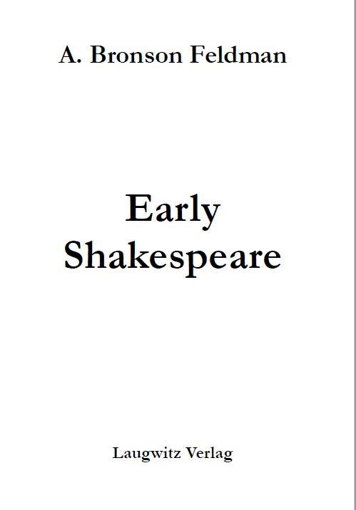Early Shakespeare