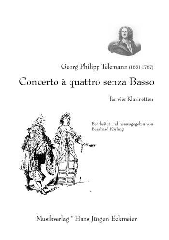Concerto à quattro senza basso für 4 Klarinetten