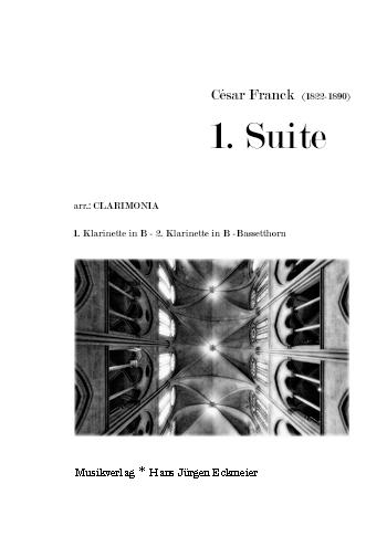 1. Suite f. 1. u. 2. Klar in B u. Bassetthorn