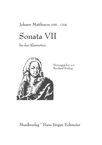 Sonata VII für 3 Klarinetten