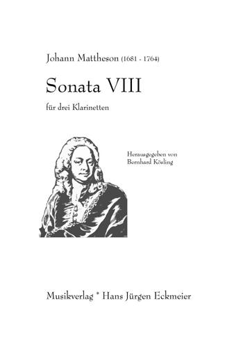 Sonata VIII für 3 Klarinetten