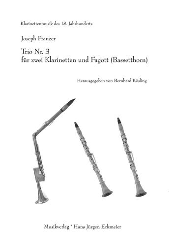 Trio Nr. 3 für zwei Klarinetten und Fagott (Bassetthorn)