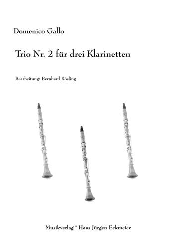 Trio Nr. 2 für 3 Klarinetten