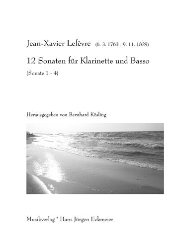 12 Sonaten für Klarinette und Basso