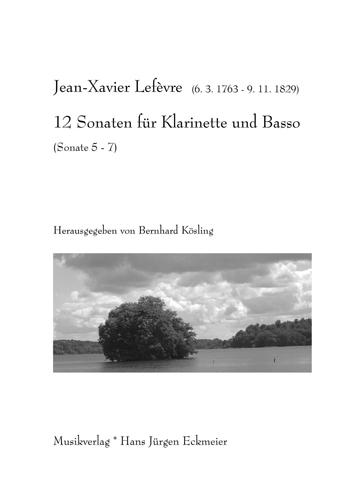 12 Sonaten für Klarinette und Basso