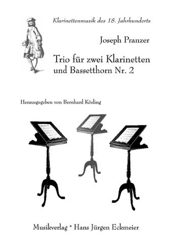 Trio für zwei Klarinetten und Bassetthorn Nr. 2