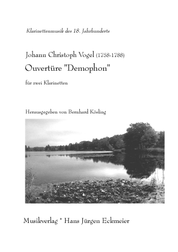 Ouvertüre „Demophon“ für 2 Klarinetten
