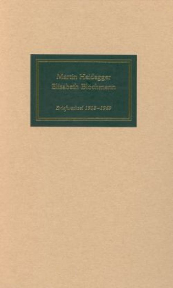 Martin Heidegger / Elisabeth Blochmann