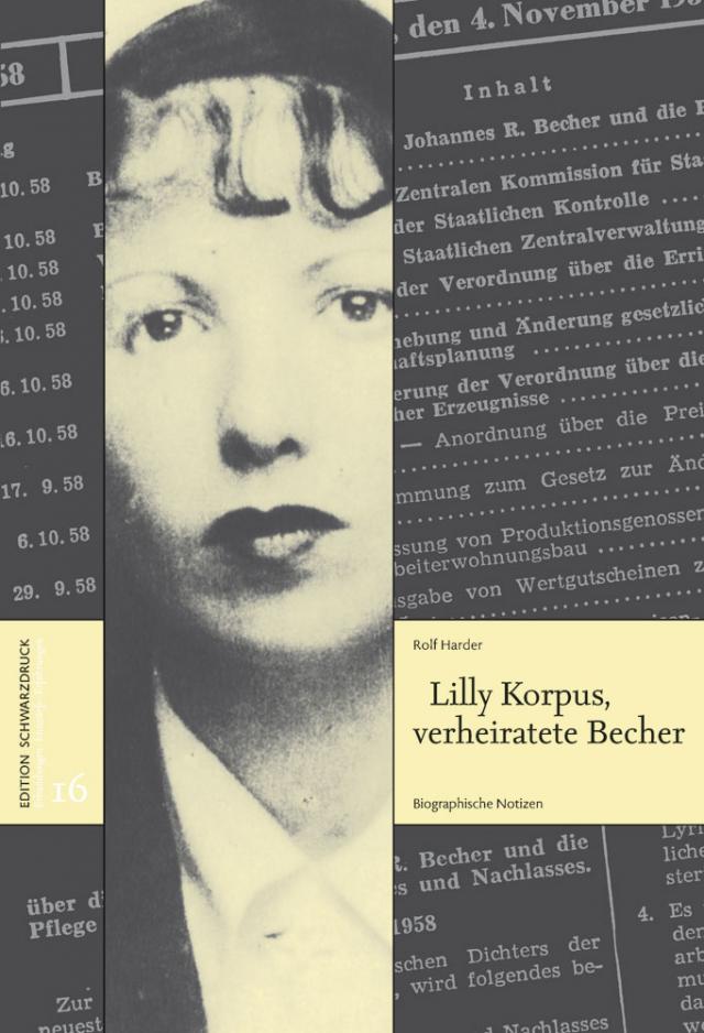 Lilly Korpus, verheiratete Becher