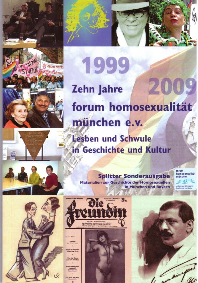 Zehn Jahre forum homosexualität münchen e.V.