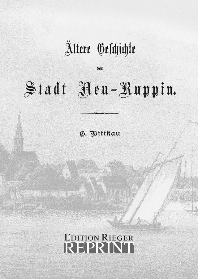 Ältere Geschichte der Stadt Neu-Ruppin