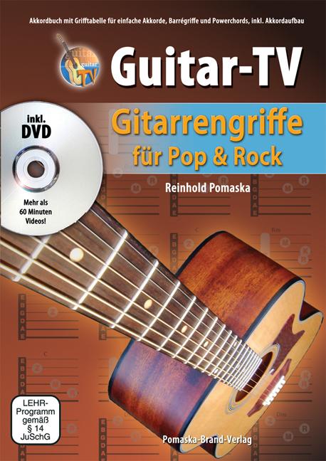 Guitar-TV: Gitarrengriffe für Pop und Rock mit DVD