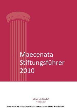 Maecenata Stiftungsführer 2010