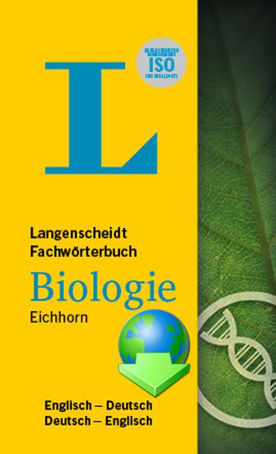Fachwörterbuch Biologie Deutsch-Englisch / Englisch-Deutsch