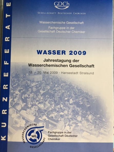Wasser 2009, Jahrestagung der Wasserchemischen Gesellschaft