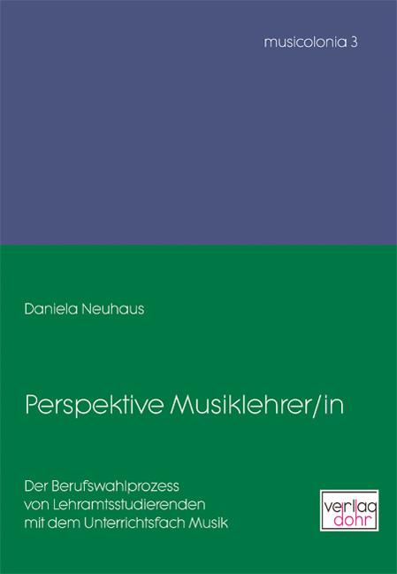 Perspektive Musiklehrer/in