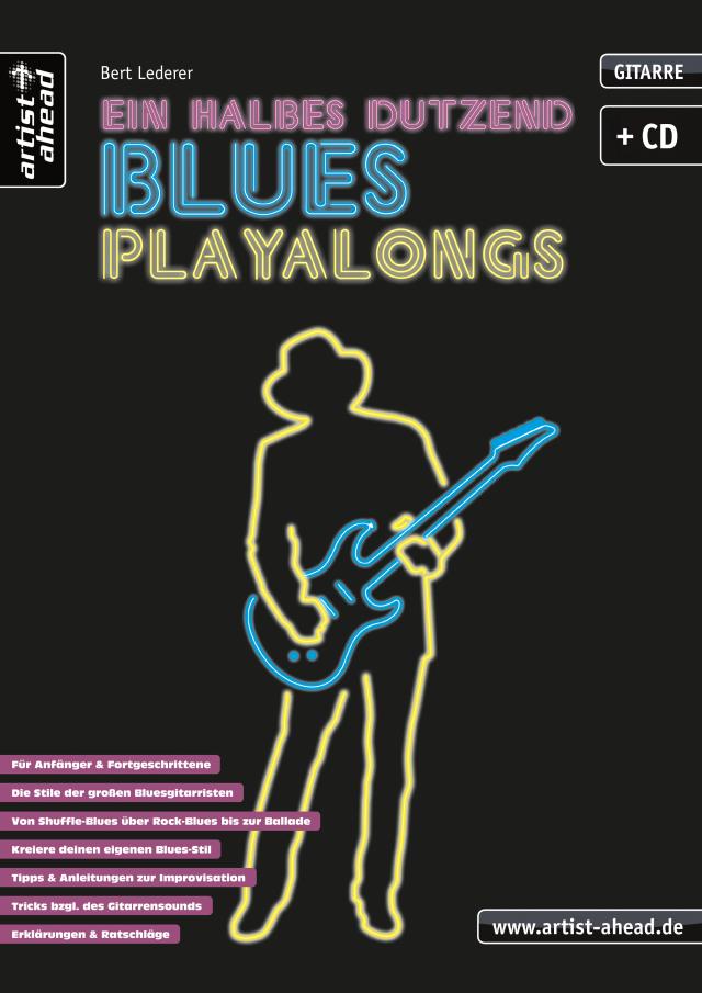 Ein halbes Dutzend Blues-Playalongs - Gitarre