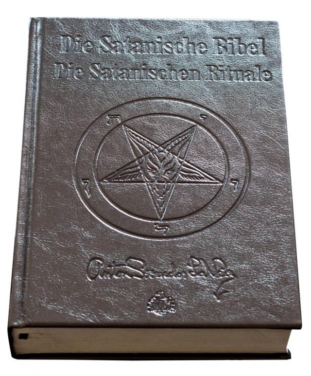 Die Satanische Bibel / Die Satanischen Rituale Ltd. Leder Edition