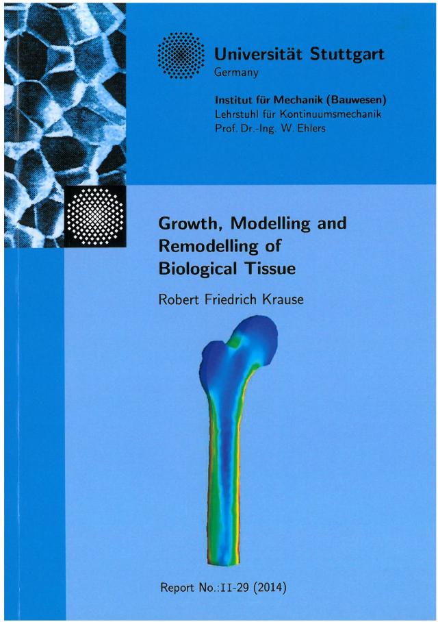 Growth, Modelling and Remodelling of Biological Tissue