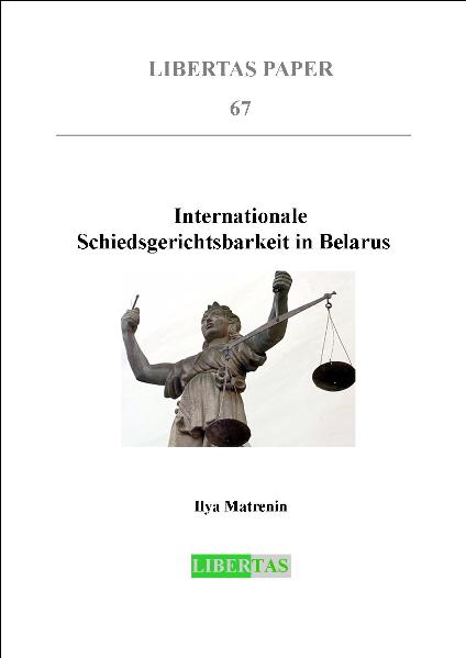 Internationale Schiedsgerichtsbarkeit in Belarus