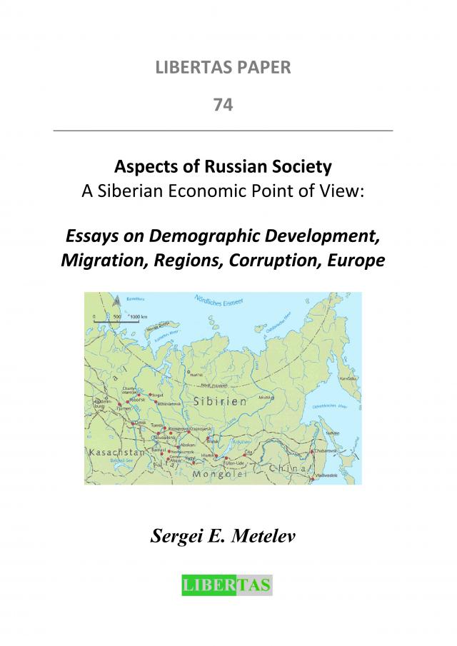 Aspects of Russian Society - A Siberian Economic Point of View