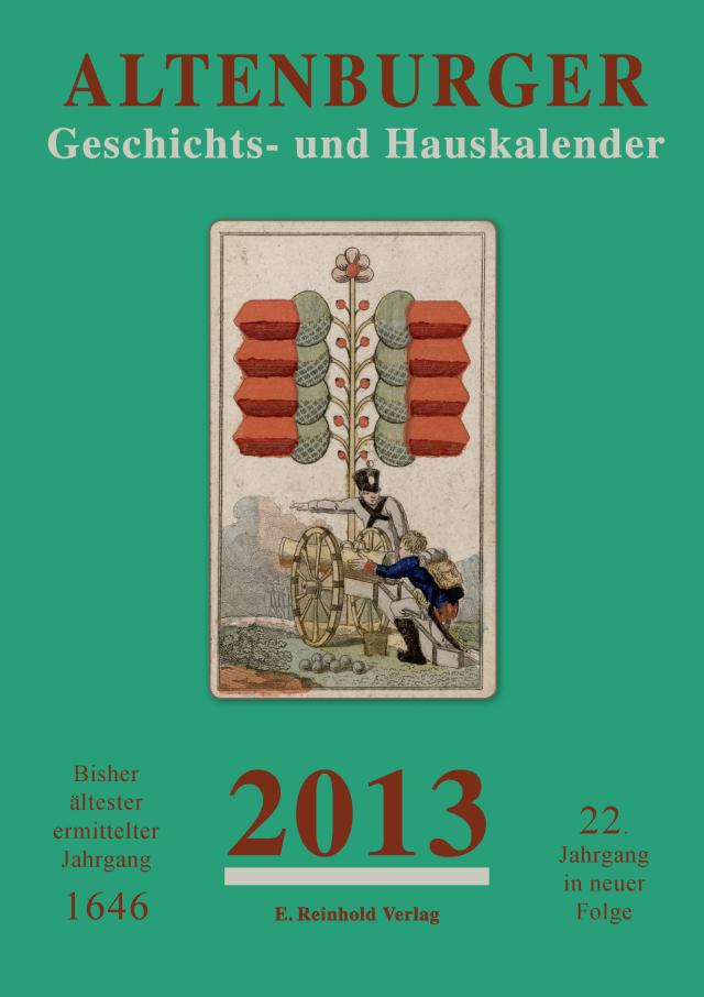 Altenburger Geschichts- und Hauskalender / Altenburger Geschichts- und Hauskalender 2013