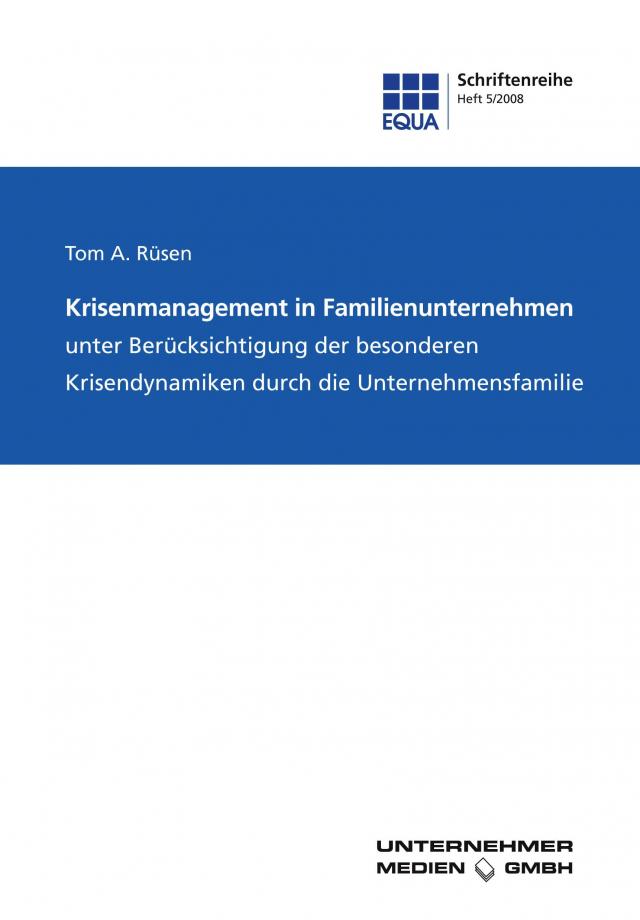 Krisenmanagement in Familienunternehmen