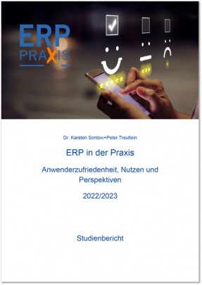 ERP in der Praxis - Anwenderzufriedenheit, Nutzen & Perspektiven 2022/2023
