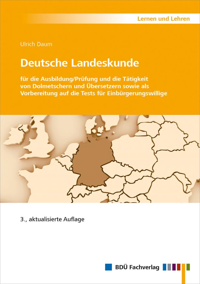 Deutsche Landeskunde - 3., aktualisierte Auflage