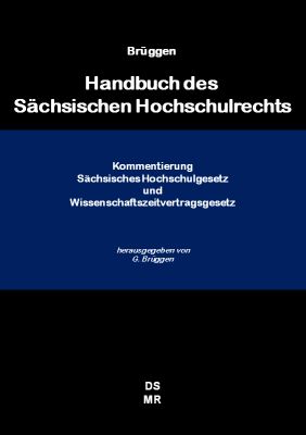 Handbuch des Sächsischen Hochschulrechts