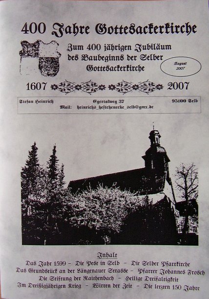 400 Jahre Gottesackerkirche