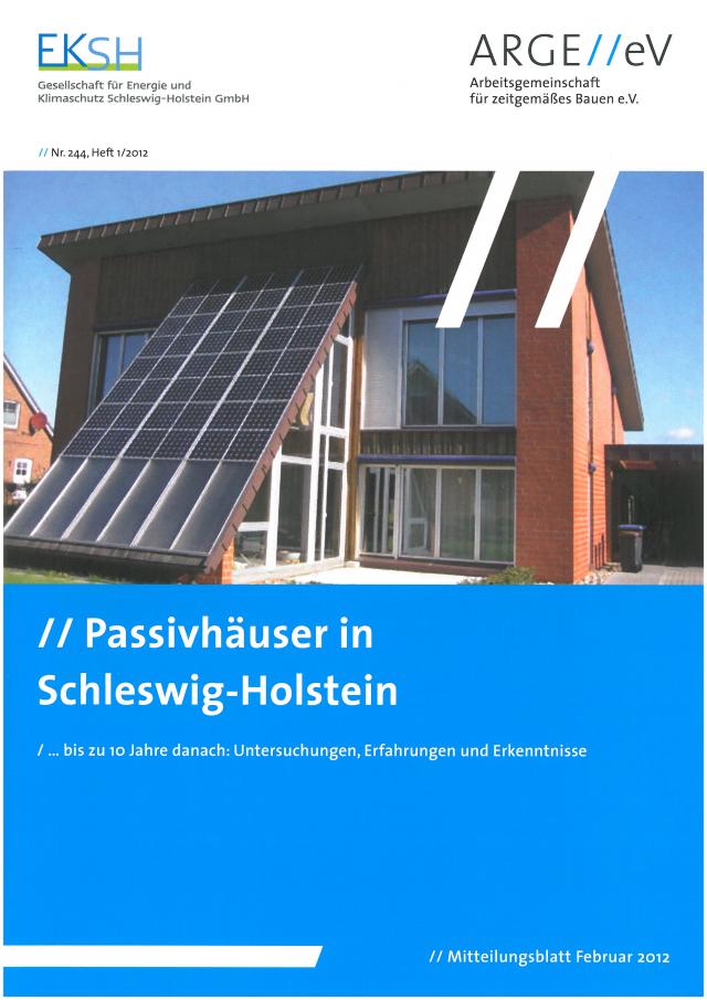 Passivhäuser in Schleswig-Holstein