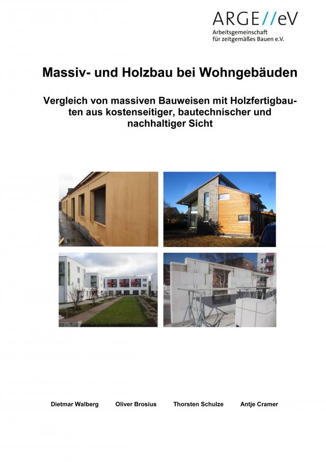 Massiv- und Holzbau bei Wohngebäuden