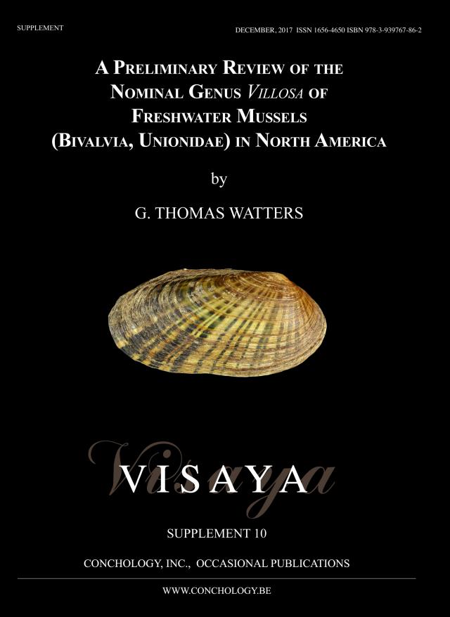 A Preliminary Review of the Nominal Genus Villosa of Freshwater Mussels (Bivalvia, Unionidae) in North America
