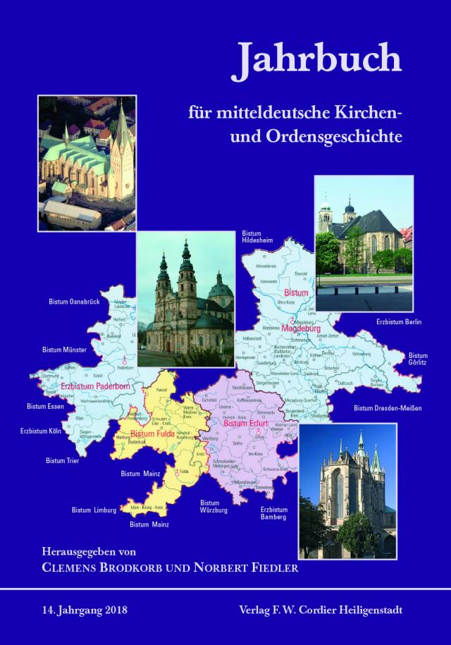 Jahrbuch für mitteldeutsche Kirchen- und Ordensgeschichte