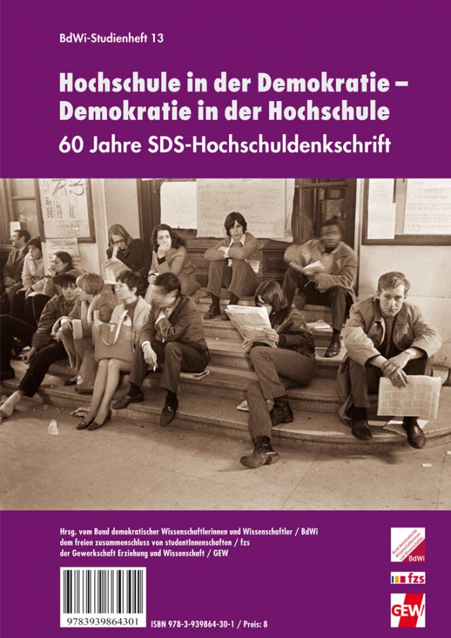 Hochschule in der Demokratie – Demokratie in der Hochschule