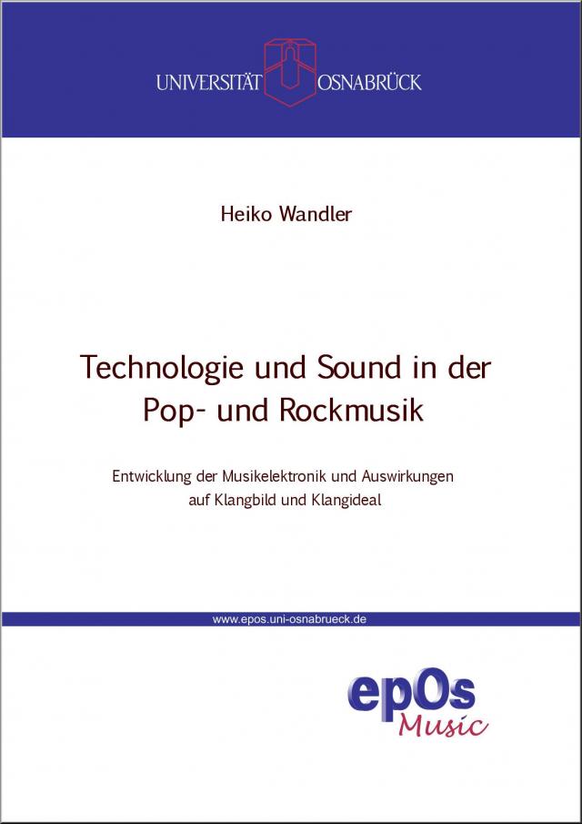 Technologie und Sound in der Pop- und Rockmusik