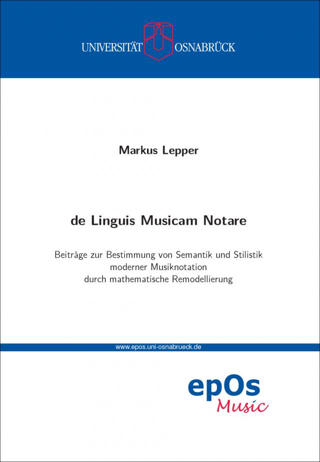 de Linguis Musicam Notare