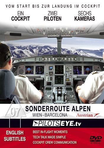 PilotsEYE.tv - Sonderroute Alpen - Wien-Barcelona - DVD