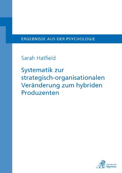 Systematik zur strategisch-organisationalen Veränderung zum hybriden Produzenten